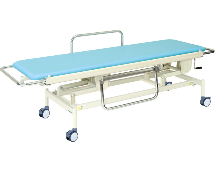 ★ポイント最大16倍★【全国配送可】-手動ストレッチャー100　TB-625 ピンク 高田ベッド製作所　JAN kt397886 取寄品 医療・施設 ストレッチャー ストレッチャー-【介護福祉用具】