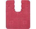 ★ポイント最大16倍★【全国配送可】-オクナガHOKAテックトイレマット KF-71 レッド サンコー JAN 4973381227334 kt398440 取...