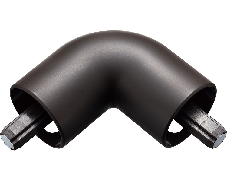 ★ポイント最大16倍★【全国配送可】-フリーRレール　Lコーナージョイント 040-2956　チョコレート マツ六　JAN 4976415858160 kt398885 取寄品 住宅改修 手すり 屋外用・部材-【介護福祉用具】