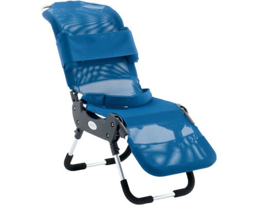 ★ポイント最大16倍★【全国配送可】-レッキーバスチェア　サイズ2 LAB/2/COMP-RB　Rブルー サンライズメディカル　JAN kt400818 取寄品 入浴関連 シャワーチェア 折りたたみ式-【介護福祉用具】