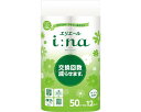 ★7/19-26 P最大27倍★【全国配送可】-i-na(イーナ)トイレットティシュー ダブル 21000441 50m×12R 大王製紙 JAN 4902011821376 kt405255 取寄品 排泄関連 排泄洗浄・清拭 (排泄洗浄・清拭)-【介護福祉用具】