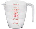 ★ポイント最大16倍★【全国配送可】-目盛リガ見ヤスイ計量カップ 500mL K-728CL クリア マーナ JAN 4976404272816 kt40588...