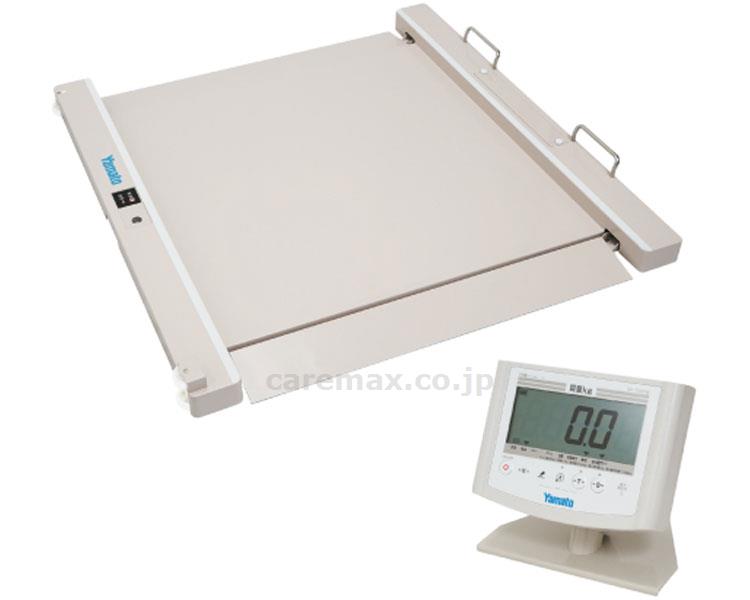 ★ポイント最大16倍★【全国配送可】-無線式バリアフリー体重計（検定品） DP-7500PW-S 大和製衛　JAN 4979916833926 kt407636 取寄品 医療・施設 計測器 車いす体重計-【介護福祉用具】
