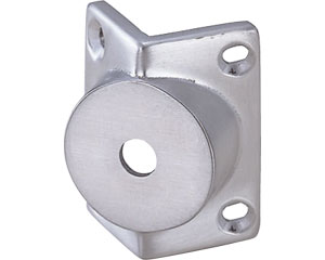 ★ポイント最大16倍★【全国配送可】-φ35　ステンレス出隅ベース BR-71　ヘアーライン シロクマ　JAN 4936350081009 kt412022 取寄品 住宅改修 手すり 屋内用・部材-【介護福祉用具】