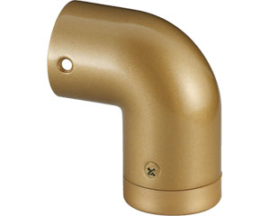 ★ポイント最大16倍★【全国配送可】-φ32　エンドエルボ（右） BR-138R　シルバー シロクマ　JAN 4936350099158 kt412155 取寄品 住宅改修 手すり 屋内用・部材-【介護福祉用具】