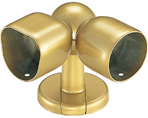 ★ポイント最大16倍★【全国配送可】-おにぎり形・ダエン自在コーナー BR-223 シルバー シロクマ JAN 4936350010887 kt412414 取寄品 住宅改修 手すり 屋内用・部材-【介護福祉用具】