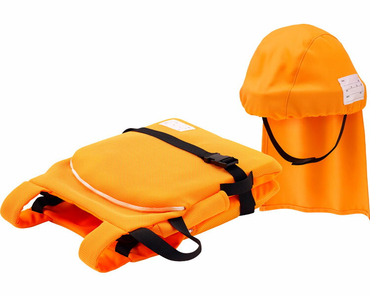 【病院専用商品】 ● でるキャップ for school DCFS-01●メーカー名 タイカ●商品説明 ・頭を守る防災ずきん+ライフジャケットで、水中でも安全確保！二次災害にも備えた「でるキャップ for school」。・避難時に頭を守るでるキャップ。・装着しやすく脱げにくいライフジャケット。安定した浮力でらくらく水中移動（40kg以下）。・正しい姿勢を習慣づけるクッション機能。●商品仕様 ●適応サイズ／（頭の外周）50〜54cm●サイズ／本体（身体装着時）：肩幅32×身幅33×着丈43cm、本体（イス装着時）：幅33×奥行35×高さ38cm●重さ／約650g（キャップ部：約120g）●材質／（でるキャップ for kids）本体：PE樹脂・カバー・あご紐：PES生地、（本体）中身：PES樹脂/PU樹脂・カバー：PES生地、ベルト：PP樹脂・バックル：合成樹脂●JAN 4571191315441● その他　リスクマネジメント その他(リスクマネジメント)介護　病院　クリニック　診療所　グループホーム　訪問看護　訪問介助　介助　居宅　施設　福祉　インボイス対応　適格請求書 ★お見積りはこちらから★ kt更新日 2025/12/04★月島堂はインボイス対応済！インボイスのご請求書、領収書をご発行可能です。★業界最安値に挑戦！専門店ならではの納得価格。★創業25年の信頼と実績！★多くのお客様に選ばれ、累積受注件数35000件突破！★月島堂は90％以上のお客様にご納得いただいております。★お気軽にお見積もりご依頼下さい★お見積りはこちらから★