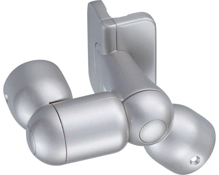 ★ポイント最大16倍★【全国配送可】-φ35　C形ブラケット出隅フレキシブル階段 BR-617　アンバー シロクマ　JAN 4936350091190 kt413144 取寄品 住宅改修 手すり 屋内用・部材-【介護福祉用具】