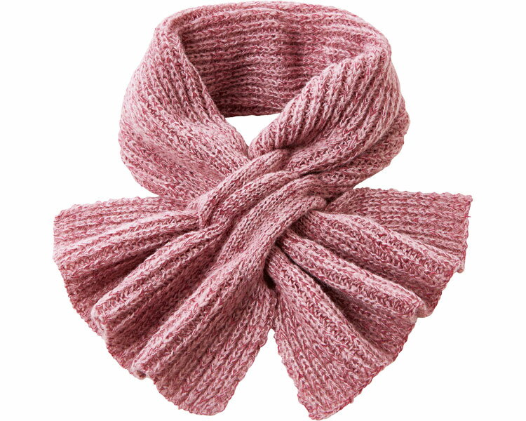 ★ポイント最大16倍★【全国配送可】-通スダケ華ヤカニットマフラー 90182 ローズピンク コジット JAN 4969133901805 kt420903 取寄品 衣類 衣類小物 防寒具-【介護福祉用具】