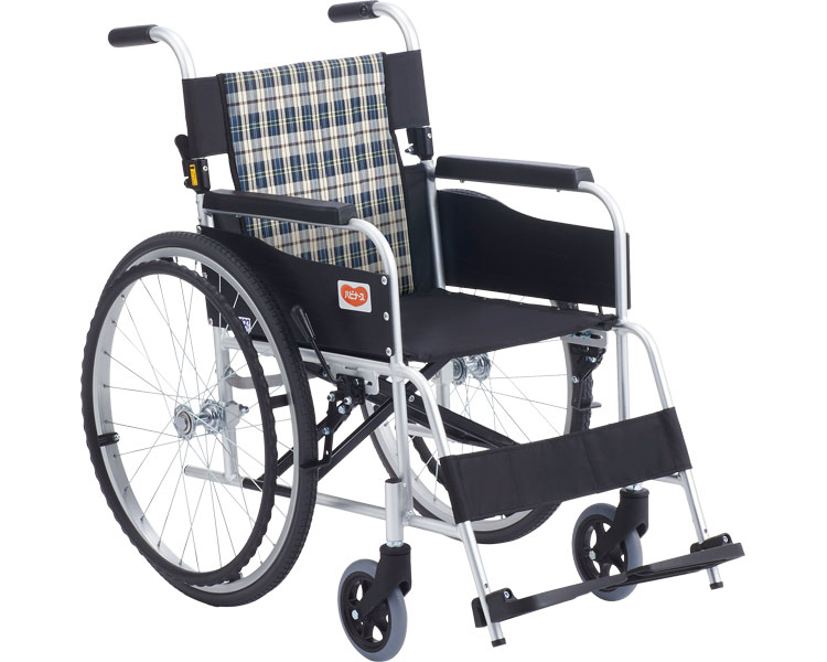 ★ポイント最大16倍★【全国配送可】-標準型自走式車いす　T-1N-400 202200AQ ピジョンタヒラ　JAN 4902508000222 kt421572 取寄品 歩行関連 車いす 自走式-【介護福祉用具】