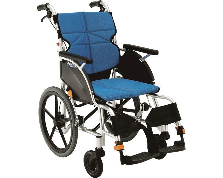 ★ポイント最大16倍★【全国配送可】-ネクストコア介助　NEXT-21B HB 座幅38　♯F-4（グレー） 松永製作所　JAN kt424709 取寄品 歩行関連 車いす 介助式-【介護福祉用具】