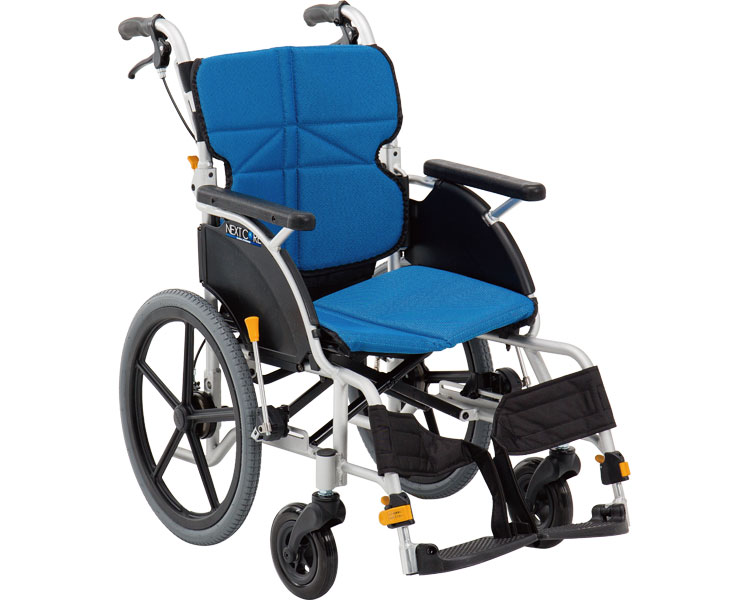 ★ポイント最大16倍★【全国配送可】-ネクストコア・プチ介助　NEXT-20B HB 座幅40　♯F-3（ライトグリーン） 松永製作所　JAN kt424728 取寄品 歩行関連 車いす 介助式-【介護福祉用具】