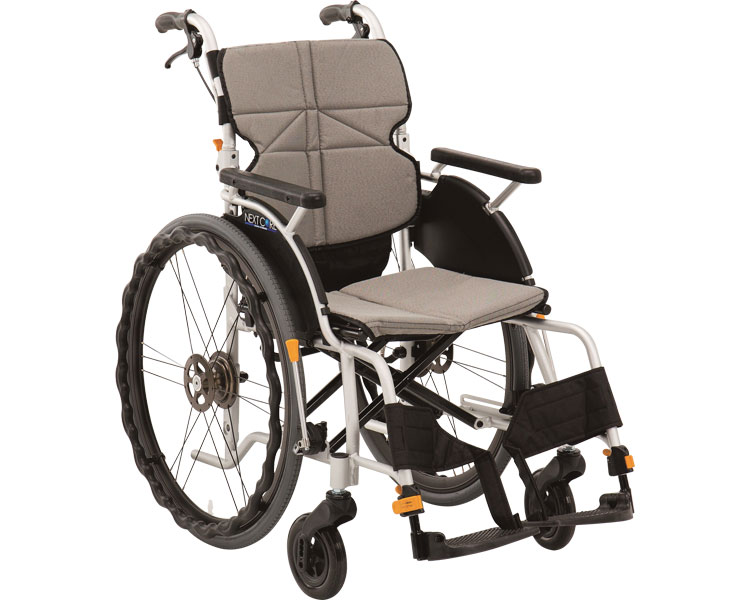 ★ポイント最大16倍★【全国配送可】-ネクストコア・グラン自走　NEXT-12B HB 座幅42　♯F-3（ライトグリーン） 松永製作所　JAN kt424748 取寄品 歩行関連 車いす 自走式-【介護福祉用具】