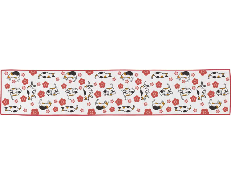 ★ポイント最大16倍★【全国配送可】-小江戸クールタオル 猫 丸和貿易　JAN 4988441798471 kt425529 取寄..