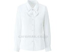 ★6/22-27 P最大27倍★【全国配送可】-長袖ブラウス RB4166-15 ホワイト 19号 ボンマックス JAN 4544316646713 kt428765 取寄品 衣類 ユニフォーム トップ-【介護福祉用具】