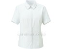 ★6/22-27 P最大27倍★【全国配送可】-半袖ブラウス RB4557-15 ホワイト 19号 ボンマックス JAN 4544316644719 kt428900 取寄品 衣類 ユニフォーム トップ-【介護福祉用具】