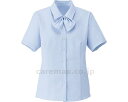★6/22-27 P最大27倍★【全国配送可】-半袖ブラウス RB4560-6 ブルー 21号 ボンマックス JAN 4544316646928 kt428991 取寄品 衣類 ユニフォーム トップ-【介護福祉用具】