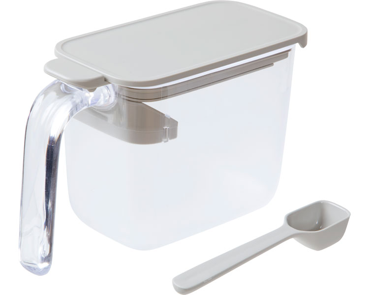 ★ポイント最大16倍★【全国配送可】-調味料ポット K-736G　グレー マーナ　JAN 4976404273615 kt425989 ..