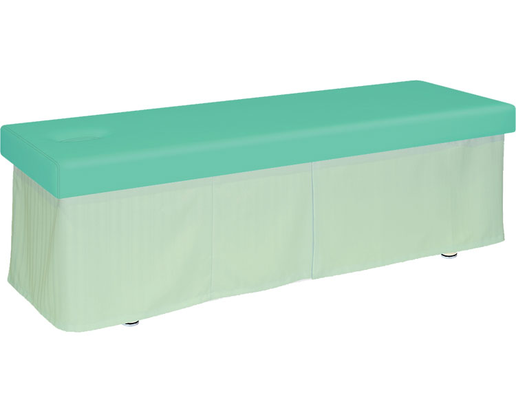 ★ポイント最大16倍★【全国配送可】-DXセラピ　TB-677　カーテン色： 幅：　長：　高：　抹茶 高田ベッド製作所　JAN kt432593 取寄品 医療・施設 施設用備品 診察台-【介護福祉用具】