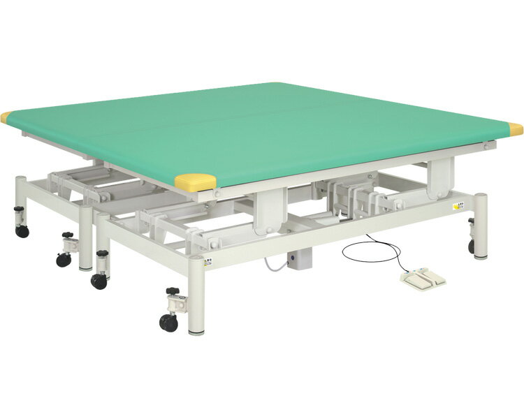 ★ポイント最大16倍★【全国配送可】-電動キングホーム　TB-1358　幅：　長： 本体：　×三角色：レッド 高田ベッド製作所　JAN kt440255 取寄品 医療・施設 施設用備品 診察台-【介護福祉用具】