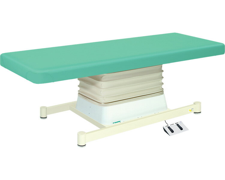 ★9/4-11 P最大27倍★【全国配送可】-垂直電動HSタイプ　TB-897 幅：　長：　ライムグリーン 高田ベッド製作所　JAN kt441172 取寄品 医療・施設 施設用備品 診察台-【介護福祉用具】