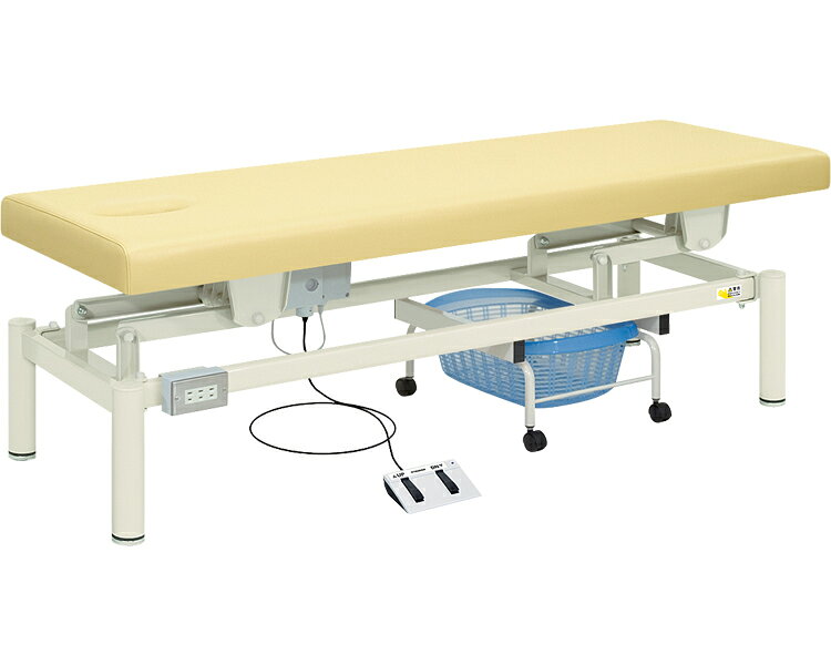 ★ポイント最大16倍★【全国配送可】-有孔583型電動ハイローベッド　TB-583U 幅：　長：　オレンジ 高田ベッド製作所　JAN kt443393 取寄品 医療・施設 施設用備品 診察台-【介護福祉用具】