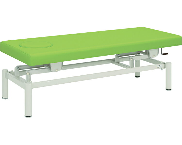 ★ポイント最大16倍★【全国配送可】-手動式オメガハイロー　TB-129 幅：　長：　抹茶 高田ベッド製作所　JAN kt445887 取寄品 医療・施設 施設用備品 診察台-【介護福祉用具】