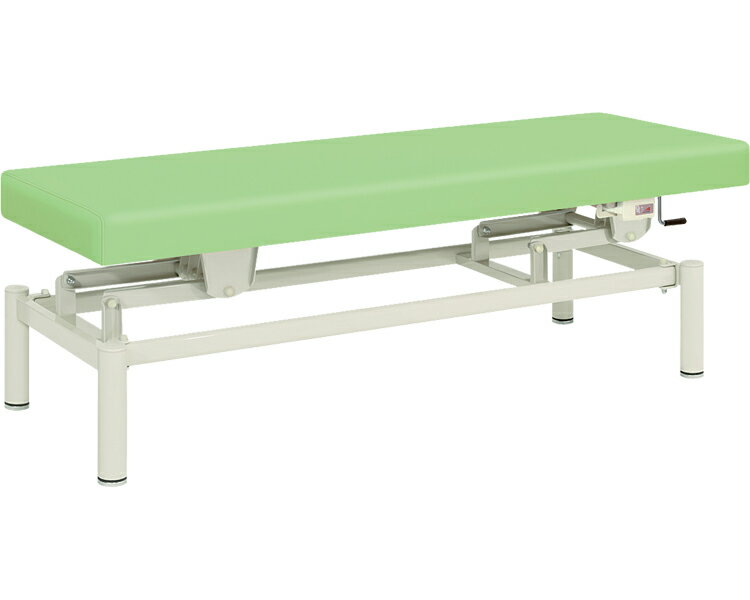 ★ポイント最大16倍★【全国配送可】-有孔手動アイホットハイロー　TB-690U 幅：　長：　イエロー 高田ベッド製作所　JAN kt445920 取寄品 医療・施設 施設用備品 診察台-【介護福祉用具】