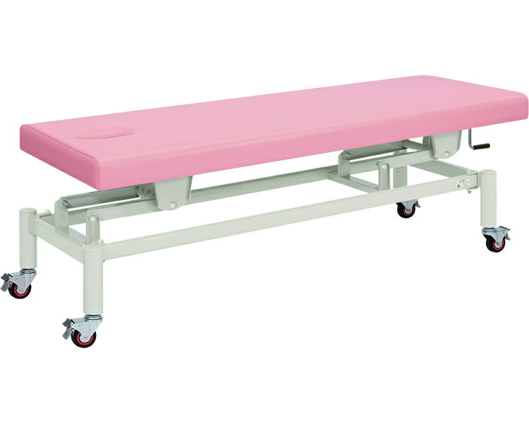 ★ポイント最大16倍★【全国配送可】-手動ハイローキャスタ　TB-192 幅：　長：　ライムグリーン 高田ベッド製作所　JAN kt446245 取寄品 医療・施設 施設用備品 診察台-【介護福祉用具】