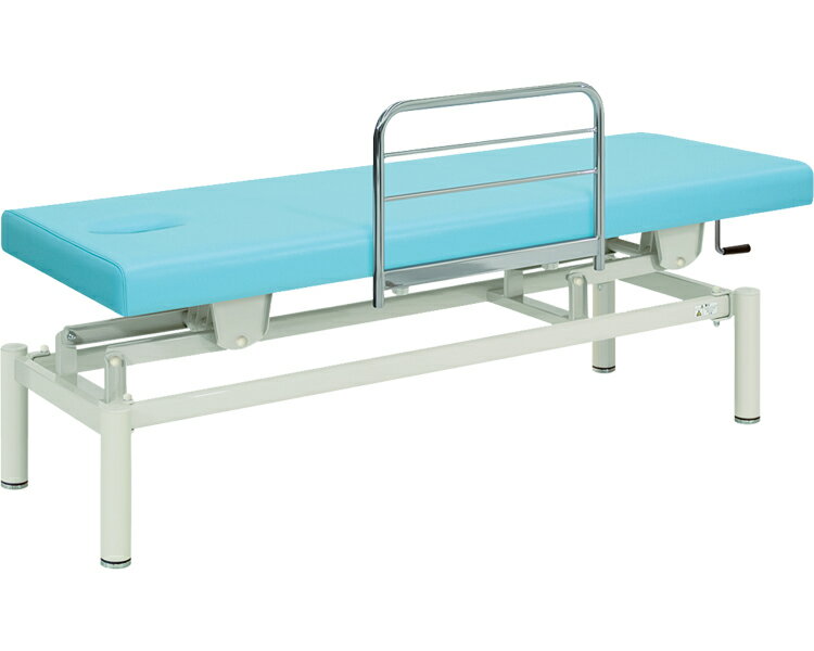 ★ポイント最大16倍★【全国配送可】-F型手動式ハイローベッド　TB-595 幅：　長：　グレー 高田ベッド製作所　JAN kt446396 取寄品 医療・施設 施設用備品 診察台-【介護福祉用具】