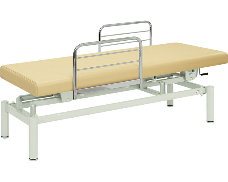 ★ポイント最大16倍★【全国配送可】-有孔102型手動式昇降ベッド　TB-102U 幅：　長：　ライムグリーン 高田ベッド製作所　JAN kt446447 取寄品 医療・施設 施設用備品 診察台-【介護福祉用具】