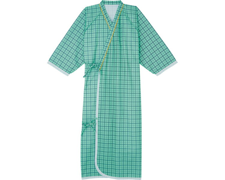 ★ポイント最大16倍★【全国配送可】-ケアねまき（ダブルメッシュ） T-550　ミント　S エンゼル　JAN 4526802504257 kt448425 取寄品 衣類 ねまき パジャマ-【介護福祉用具】