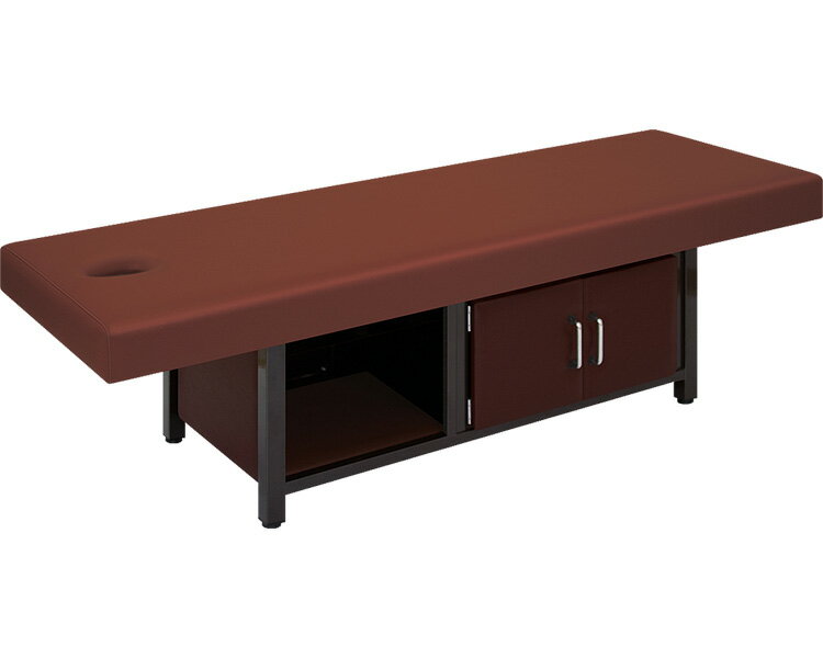 ★ポイント最大16倍★【全国配送可】-有孔アンジー TB-984U 幅： 長： 高： 塗装：チョコレート×シート色： ×棚色： 高田ベッド製作所 JAN kt451439 取寄品 医療・施設 施設用備品 診察台-【介護福祉用具】