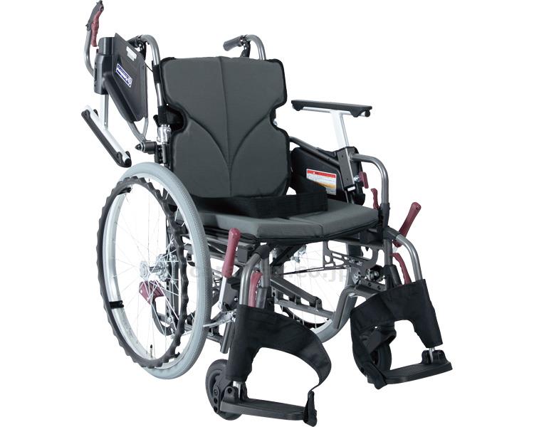 ★ポイント最大16倍★【全国配送可】-モダンC　KMD-C22-38-M/SR A10_赤チェック カワムラサイクル　JAN 4514133720453 kt463181 取寄品 歩行関連 車いす 自走式-【介護福祉用具】