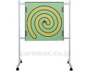 ★5/9-16 P最大27倍★【全国配送可】-グルグルストレッチ座位対応スタンドセット GR-G/ZKSET グリーン 共臨社 JAN 4573548950251 kt468615 取寄品 健康管理 トレーニング機器 (トレーニング機器)-【介護福祉用具】(4)