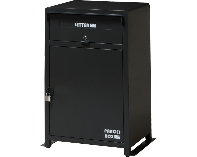 ★ポイント最大16倍★【全国配送可】-ローダ宅配ボックス MBX-1　ブラック 弘益　JAN 4933178127650 kt460648 取寄品 医療・施設 施設用家具 その他(施設用家具)-【介護福祉用具】