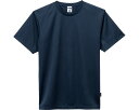 ★ポイント最大16倍★【全国配送可】-4.3オンスドライTシャツ(ポリジン加工) MS1154 ネイビー XL ボンマックス JAN 4550338017479 kt460804 取寄品 衣類 ユニフォーム トップ-【介護福祉用具】