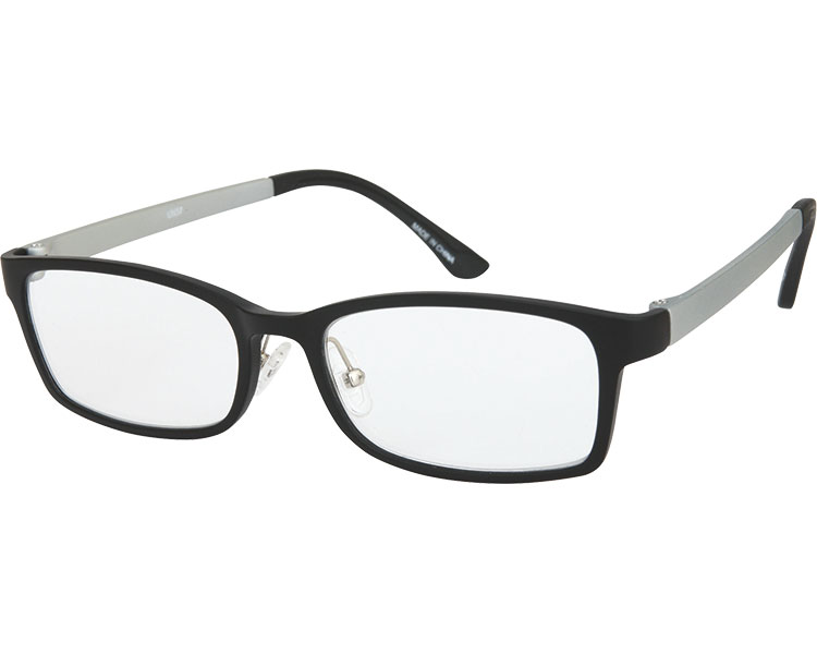 ★ポイント最大16倍★【全国配送可】-リーディンググラス UN372.50　BK/S　+2.50 ハート光学　JAN 4976440915234 kt461339 取寄品 日常生活 ADL用品 ルーペ-【介護福祉用具】