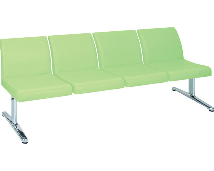 ★ポイント最大16倍★【全国配送可】-フローム（四人掛）　TB-1144-03 ピンク 高田ベッド製作所　JAN kt461853 取寄品 医療・施設 施設用家具 ロビーチェア-【介護福祉用具】