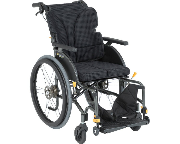 ★ポイント最大16倍★【全国配送可】-グレイスコア　自走式　GRC-11B 42幅　M-12(ネイビー) 松永製作所　JAN kt462692 取寄品 歩行関連 車いす 自走式-【介護福祉用具】