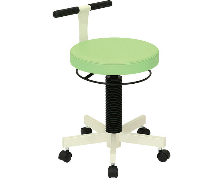 ★ポイント最大16倍★【全国配送可】-PTスツールS（C付き）　TB-765-01 ピンク 高田ベッド製作所　JAN kt466185 取寄品 医療・施設 施設用家具 施設用いす-【介護福祉用具】