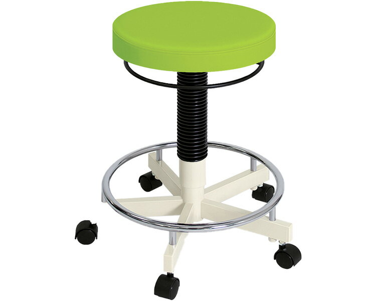 ★ポイント最大16倍★【全国配送可】-ナースツール（C付き）　TB-1155-01 茶 高田ベッド製作所　JAN kt466369 取寄品 医療・施設 施設用家具 施設用いす-【介護福祉用具】