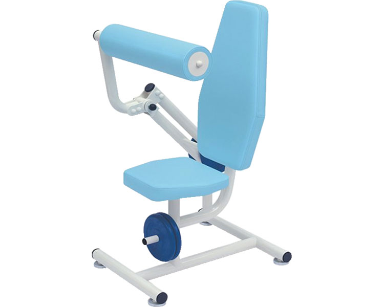 ★ポイント最大16倍★【全国配送可】-ダンベルアブドミナル TB-1550 スカイブルー 高田ベッド製作所 JAN kt474693 取寄品 健康管理 トレーニング機器 パワリハ機器-【介護福祉用具】