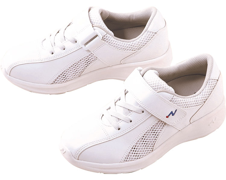 ★ポイント最大16倍★【全国配送可】-ナースエアー 770　ホワイト　24.0cm 富士ゴムナース　JAN 4562146817684 kt485313 取寄品 歩行関連 シューズ 室内用-【介護福祉用具】