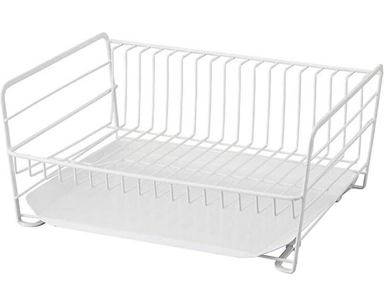 ★ポイント最大16倍★【全国配送可】-FV　水切りラック（2WAYトレー付） ホワイト 天馬　JAN 49047461073..