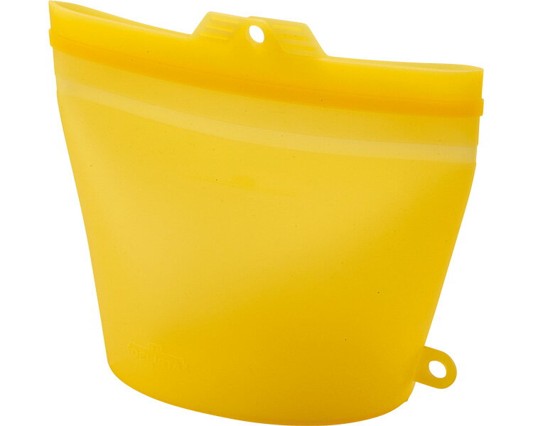 ★ポイント最大16倍★【全国配送可】-大キクヒラクシリコンクックバッグ 91109　イエロー コジット　JAN ..