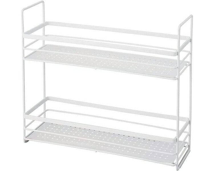 ★ポイント最大16倍★【全国配送可】-FV　スパイスバスケット2段 ホワイト 天馬　JAN 4904746107541 kt48..