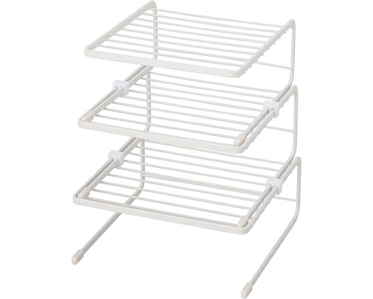 ★ポイント最大16倍★【全国配送可】-FV　ディッシュラック3段 ホワイト 天馬　JAN 4904746107602 kt486154 取寄品 食事関連 食事関連のその他 その他(食事関連のその他)-【介護福祉用具】
