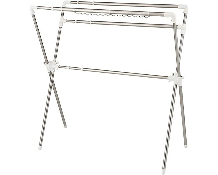 ★ポイント最大16倍★【全国配送可】-組立式伸縮布団干しX型 PS-07K 天馬　JAN 4904746078278 kt486320 ..