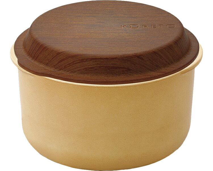 ★ポイント最大16倍★【全国配送可】-ランチポット深 ふわ木風×なべ風セット WAL/Y 中容器付き 天馬 JAN 4904746134929 kt486360 取寄品 食事関連 食器類・カップ その他(食器類・カップ)-【介護福祉用具】